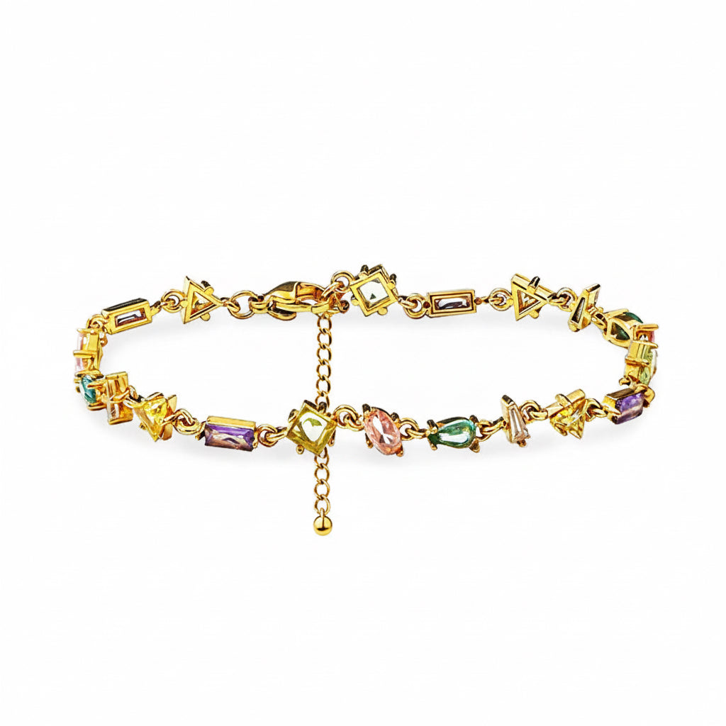 Bracciale luce geometrica