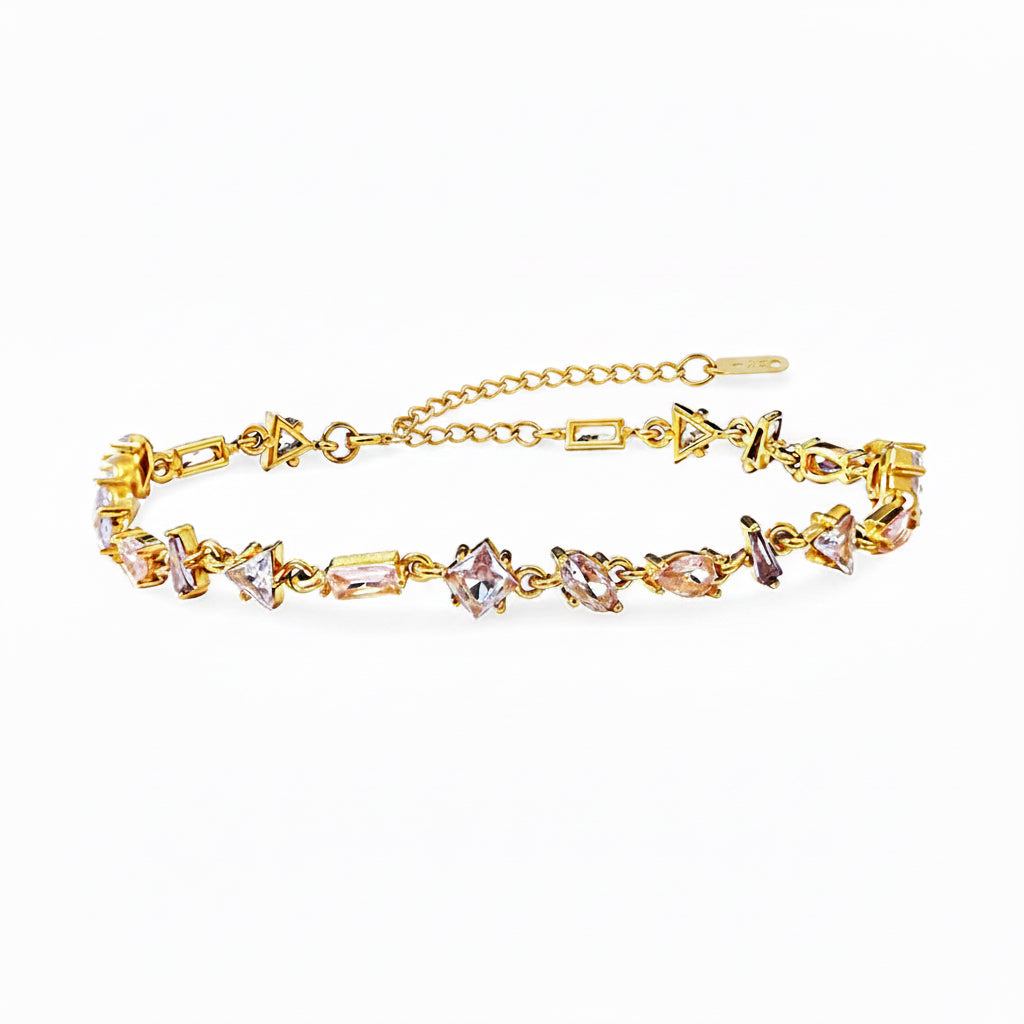 Bracciale luce geometrica