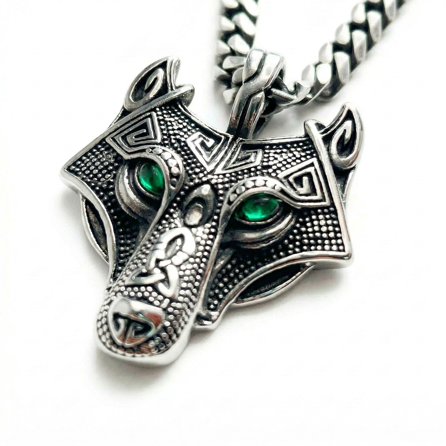 WOLF FENRIR in Acciaio Inox Massiccio - Eldra Milano