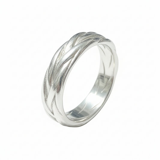 Anello "Trinity Steel"