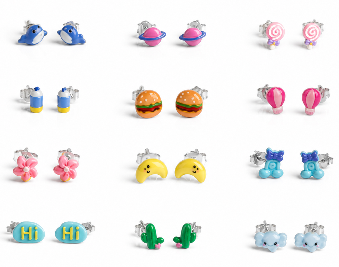 Orecchini bambina gummy