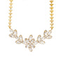 Collana Flora con Cristalli