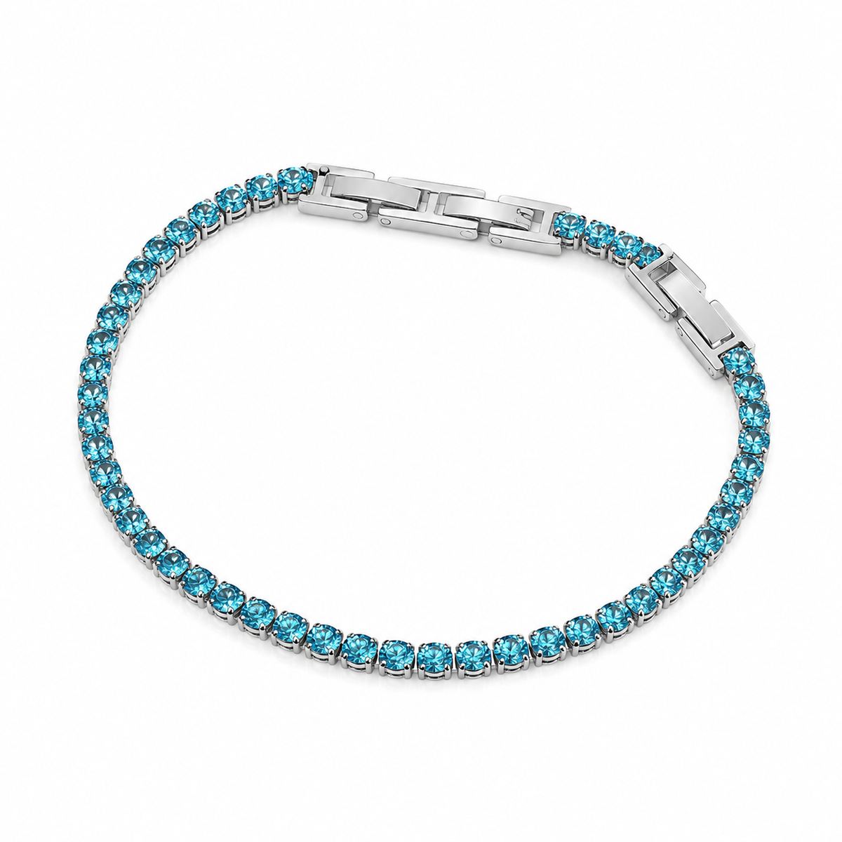 Bracciale tennis colorato