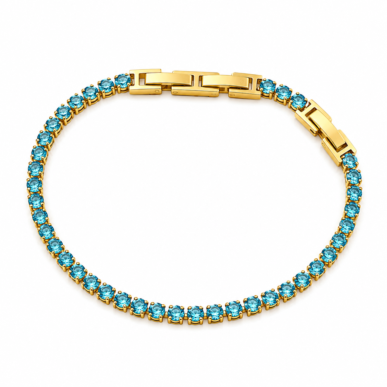 Bracciale tennis colorato