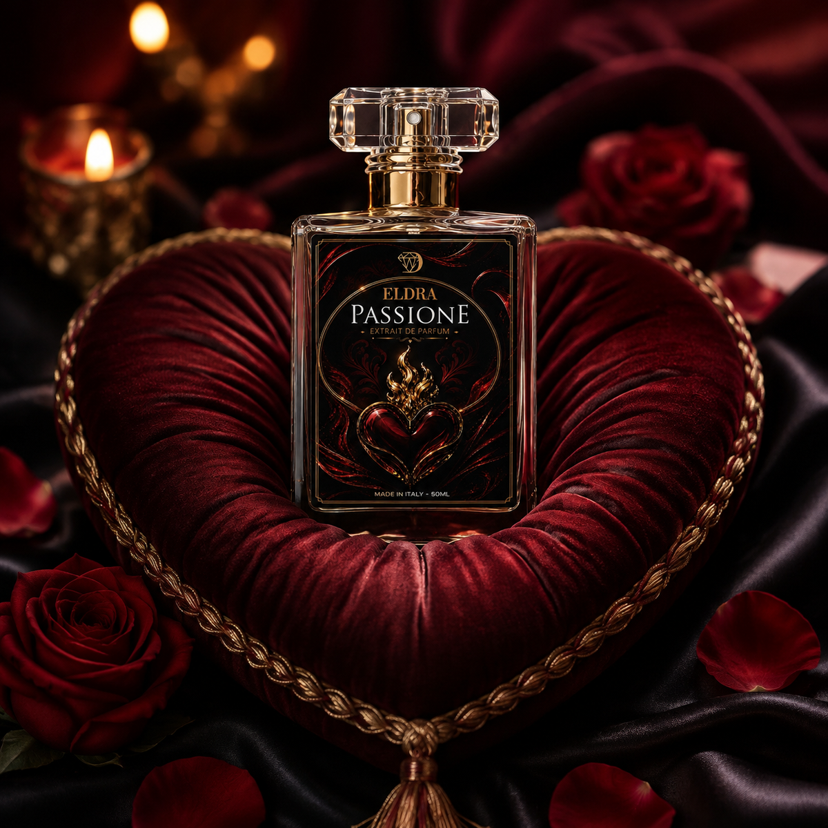 Profumo Eldra Passione– Extrait de Parfum Caldo Ambrato |