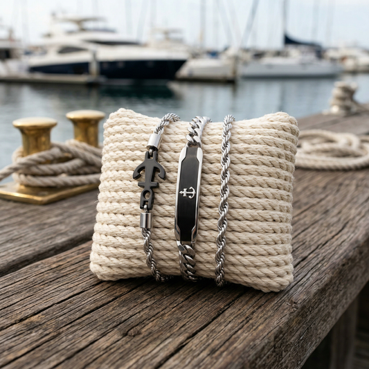 Set 3 Bracciali NAVY BUNDLE | Eldra Milano