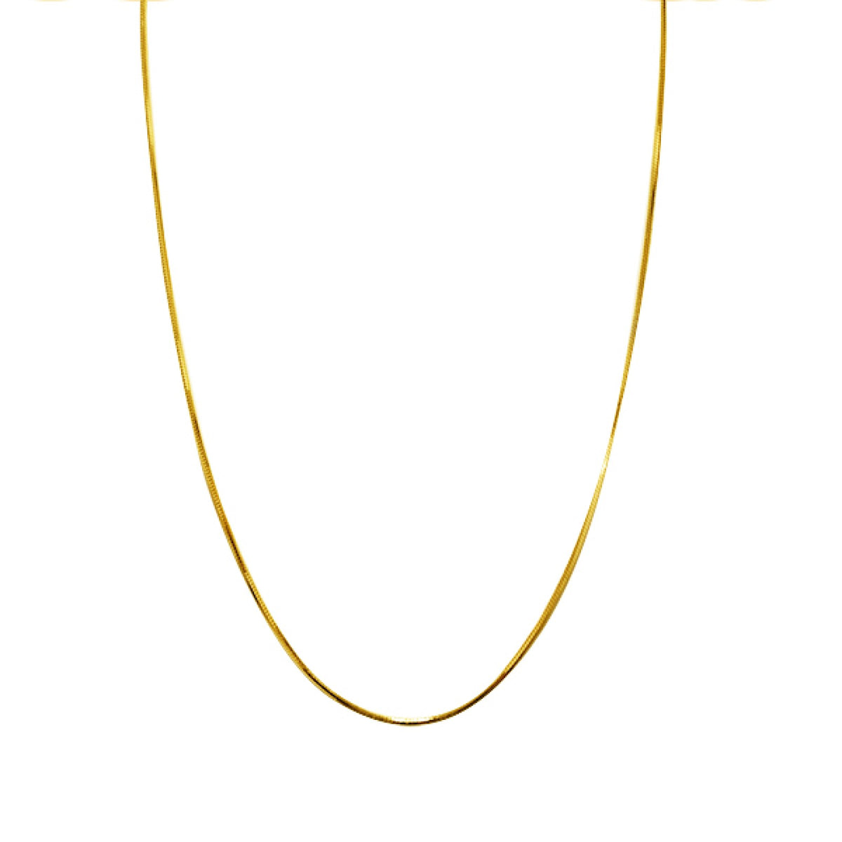 Collana catena snake ottagonale unisex