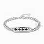 Bracciale con pietre naturali mobili
