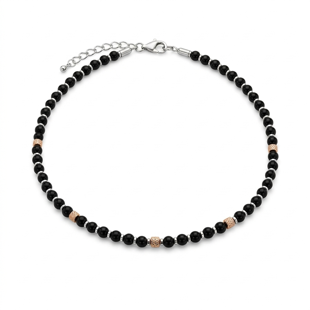 Collana AURA STONE | Pietre Naturali e Catena in Acciaio Inox – Eldra Milano