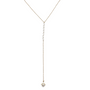 Y-SOLARIS – Collana a Y con Zirconi e Ciondolo Sole – Eldra Milano