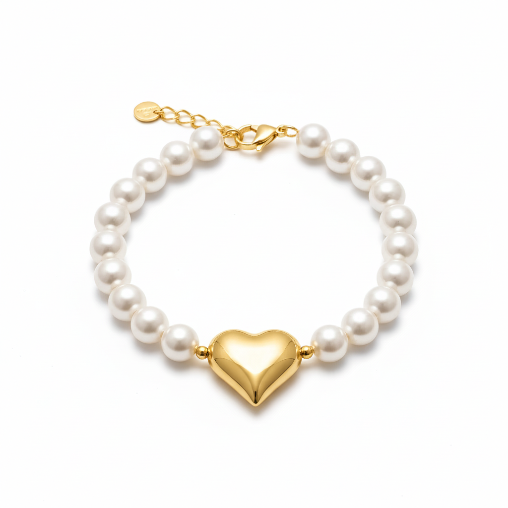 Bracciale Pearl Heart