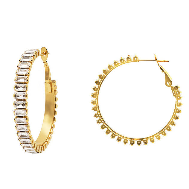 Orecchini a Cerchio "Glow Halo"