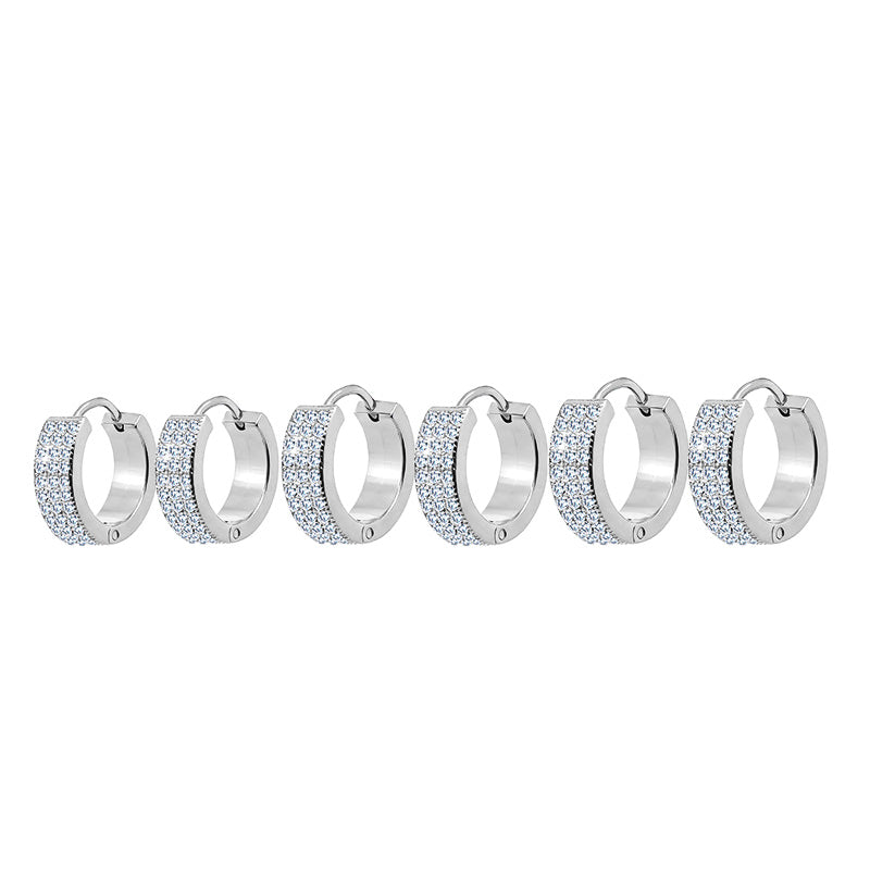 Orecchini "Crystal Orbit"