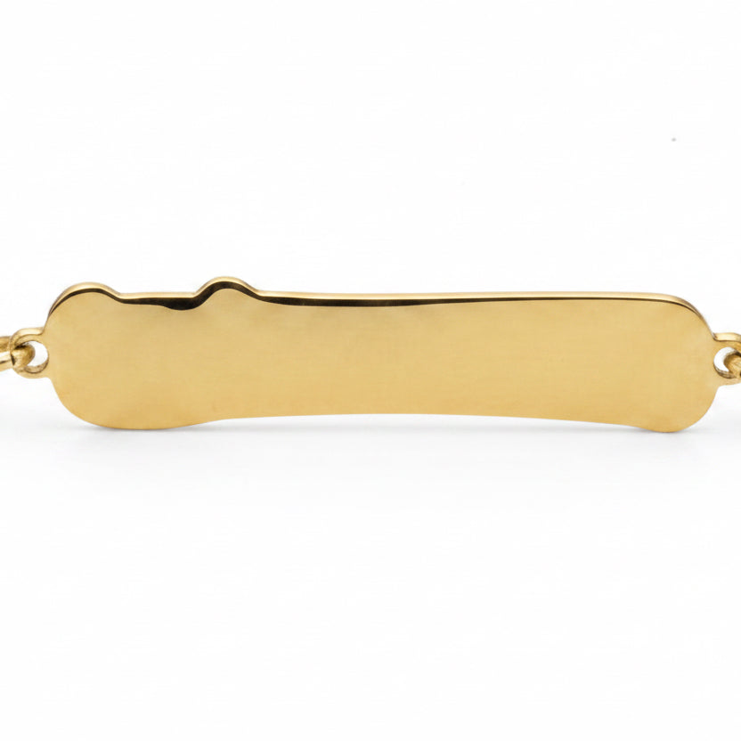 Bracciale bambina e bambino orsetto personalizzato