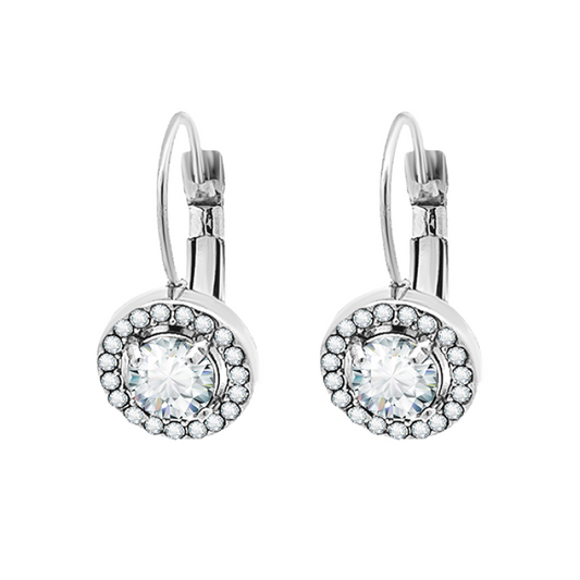 Orecchini Halo Brillante – Luce Pura