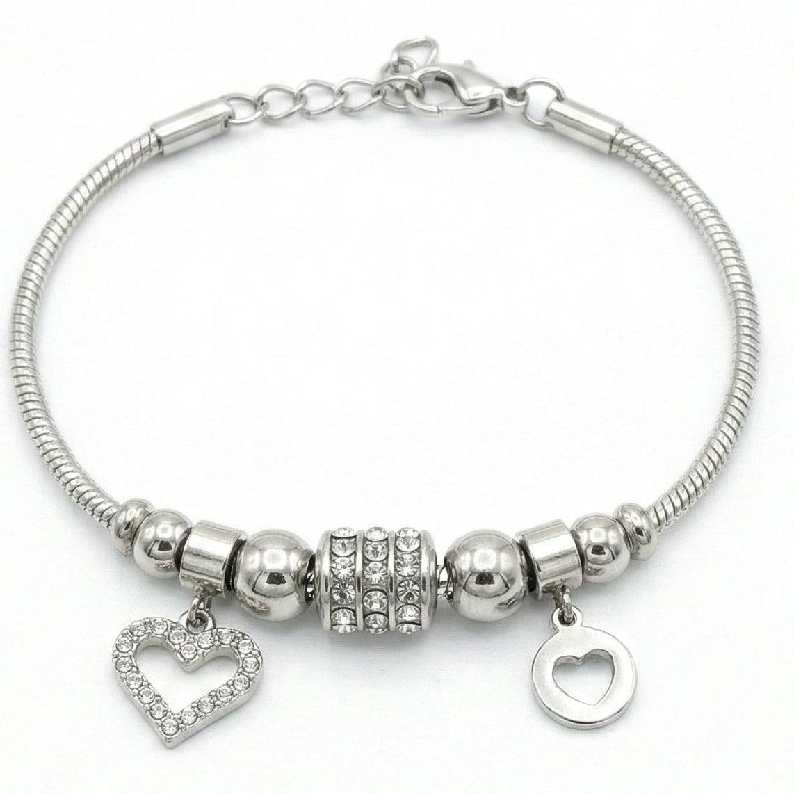 Bracciale "Hearts Harmony" – Charm Edition