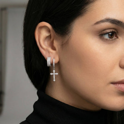 Orecchini "Crystal Orbit"