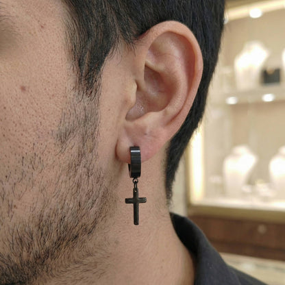 Orecchini Eternal Cross - Unisex Steel