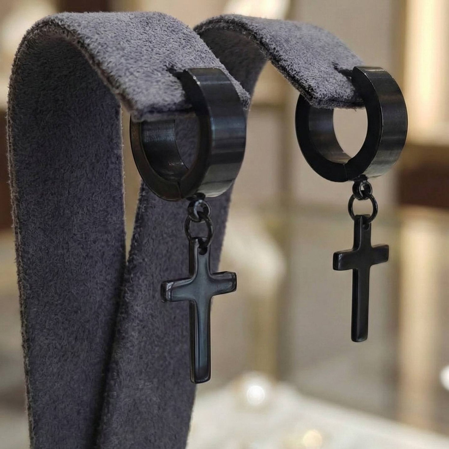 Orecchini Eternal Cross - Unisex Steel