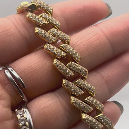 Bracciale ICED CUBAN TENNIS | Eldra Milano