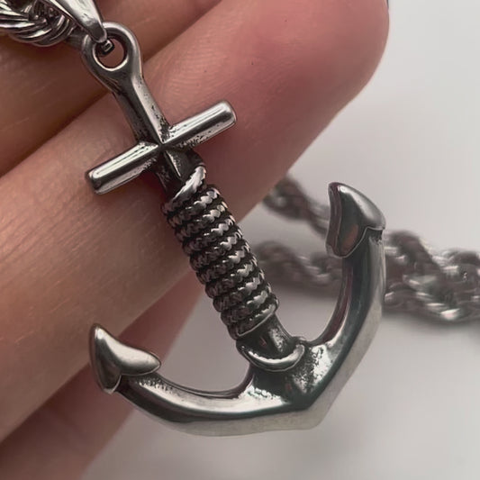 Collana ROPE ANCHOR BOLD | Eldra Milano