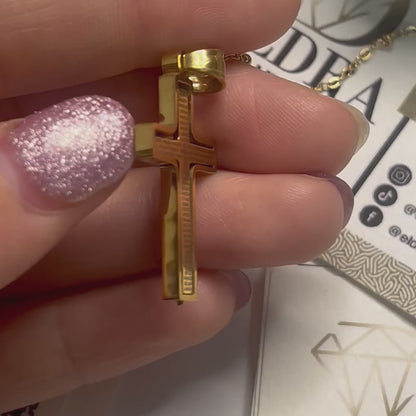 Collana ELEGANCE SPIN CROSS | Eldra Milano