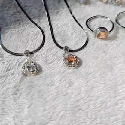 Orecchini Halo Brillante – Luce Pura