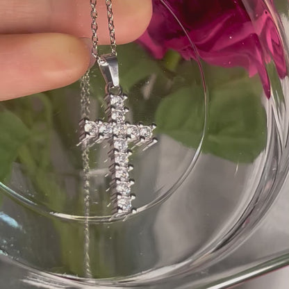 Collana UNISEX SHINE CROSS | Eldra Milano