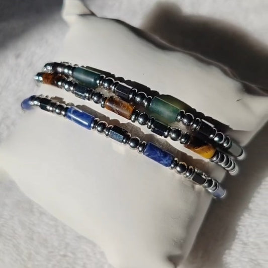 Bracciale Steel & Stones