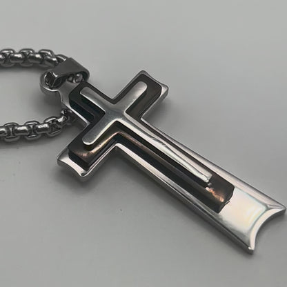 Collana CROSS LAYER | Eldra Milano