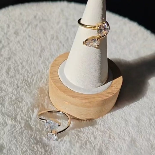 Anello "Due Anime" - Regolabile - Eldra Milano