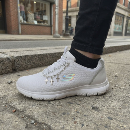 SNEAKY – Accessorio Gioiello per Scarpe in Acciaio – Eldra Milano
