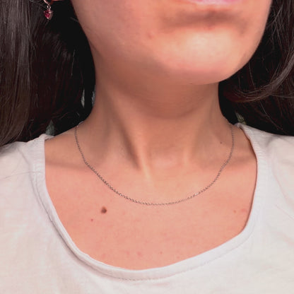 Catenina in Acciaio Inox per p Ciondoli - Minimal ed Elegante - Eldra Milano