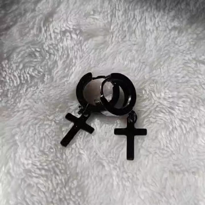 Orecchini Eternal Cross - Unisex Steel