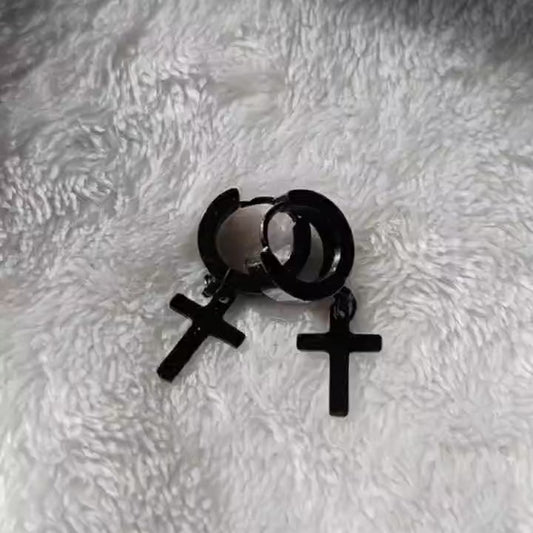 Orecchini Eternal Cross - Unisex Steel