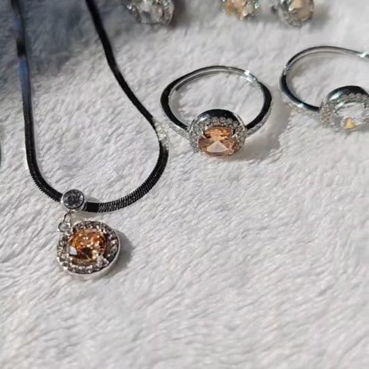 Anello Halo Spirale – Abbraccio di Luce