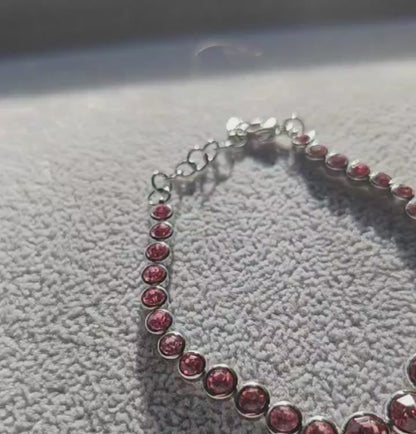 Bracciale "Infinity Glow" – Tennis Graduato