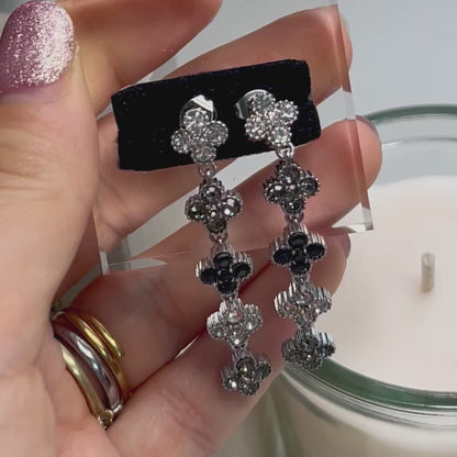 Orecchini Pendenti LUCKY LEAF – Collezione Fortuna – Eldra Milano