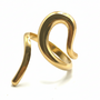 Anello SNAKE WAVE | Fascia Organica Regolabile in Acciaio Inox – Eldra Milano