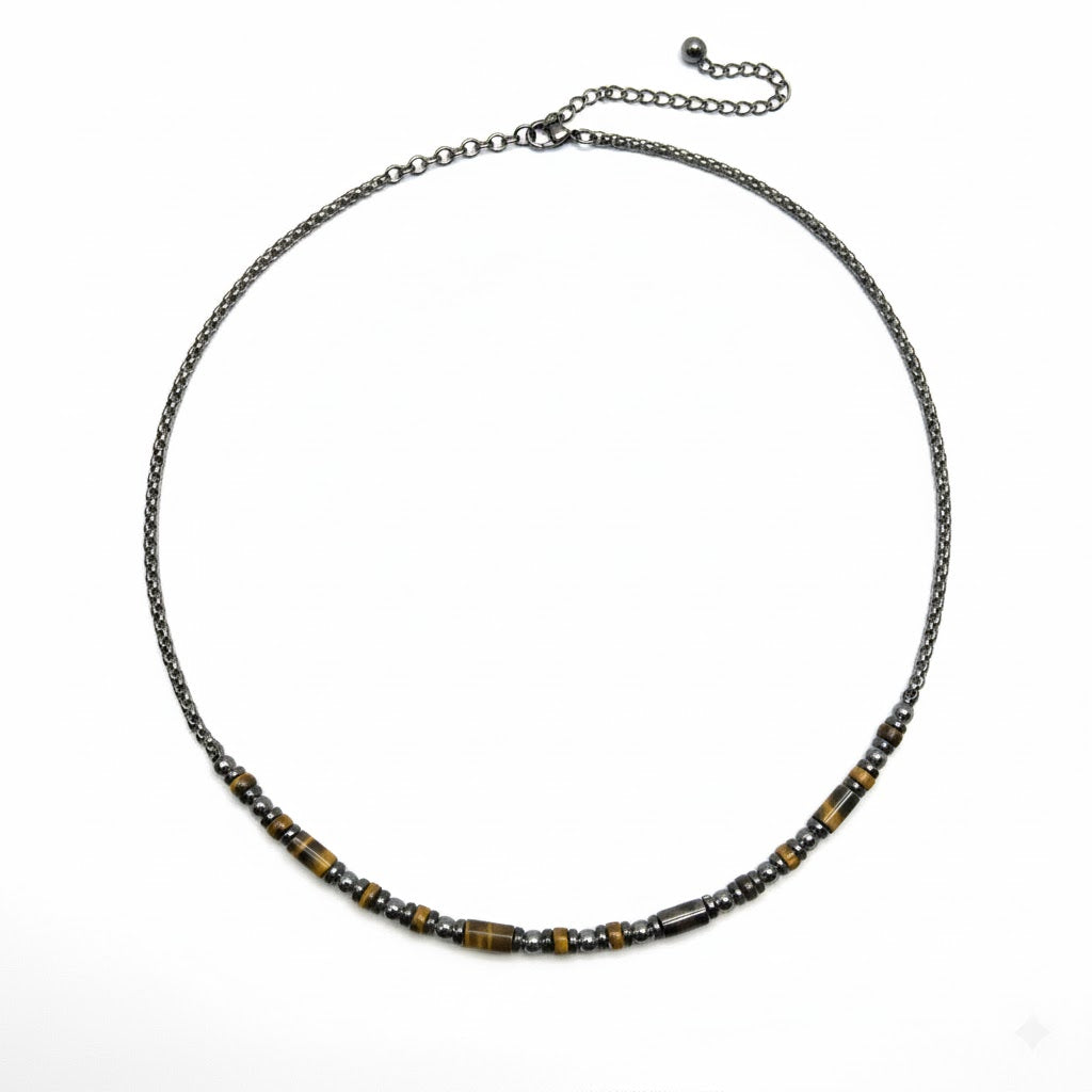 Collana Identity Occhio di Tigre - Linea 4316