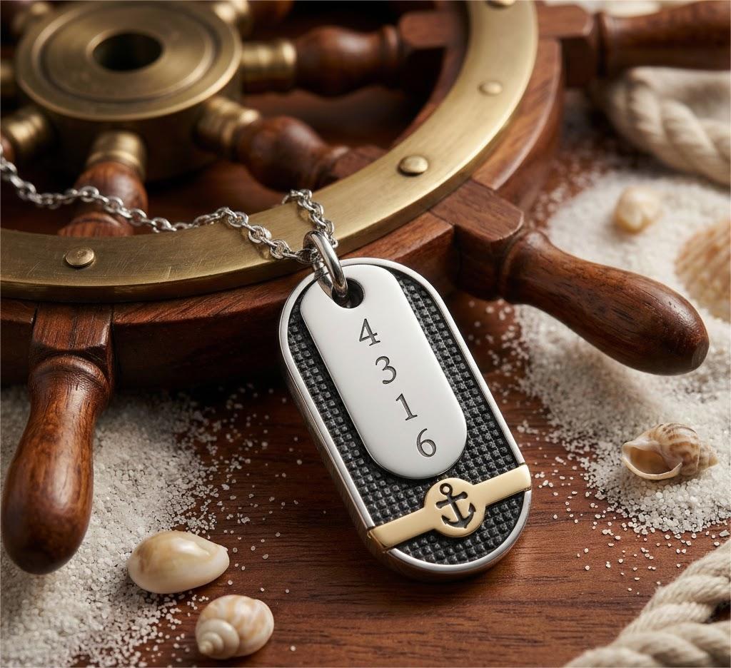 Collana Medaglia "Ocean Legend"