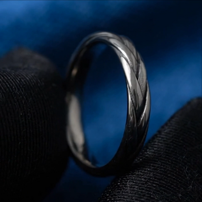 Anello "Trinity Steel"